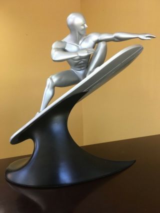 Silver Surfer 10.  5 Inch Sculpture,  Only,  Made In France 0387
