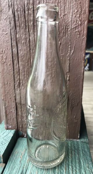 Vintage Dr Pepper Soda Bottle 6 1/2 oz 10 2 4 Clear Embossed SHIPS USA 3