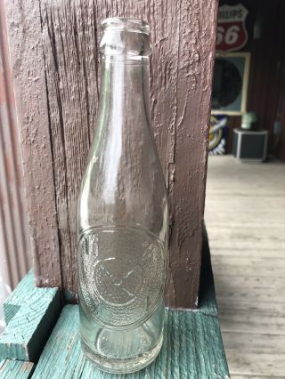 Vintage Dr Pepper Soda Bottle 6 1/2 oz 10 2 4 Clear Embossed SHIPS USA 4