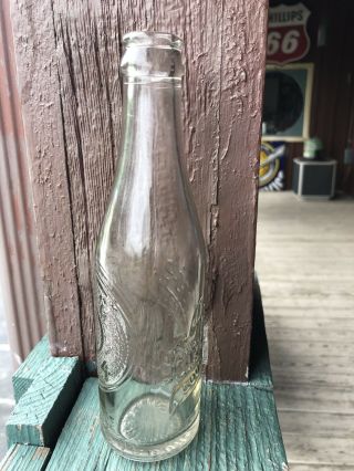 Vintage Dr Pepper Soda Bottle 6 1/2 oz 10 2 4 Clear Embossed SHIPS USA 5
