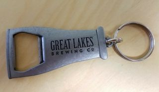 Great Lakes Brewing Co Metal Bottle Opener Keychain