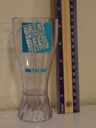 GABF Glass Great American Beer Festival Plastic Taster - Denver,  Colorado 4
