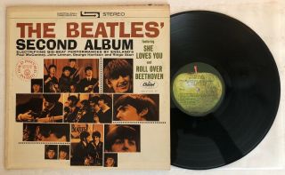 The Beatles Second Album - 1971 Us Apple Press St - 2080 (nm -) Ultrasonic