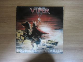 Viper - Soldiers Of Sunrise Korea Orig Vinyl Lp Insert