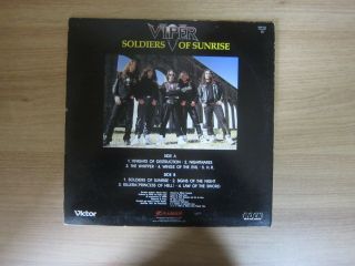 VIPER - Soldiers Of Sunrise Korea Orig Vinyl LP INSERT 2