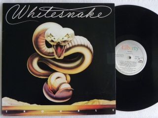 Whitesnake Trouble Lp 12 " Vinyl Made In Brazil 1985 Deep Purple Iron Maiden