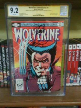 Wolverine 1 Cgc 9.  2 White Pages Ss Stan Lee Claremont Frank Miller 1st Yukio