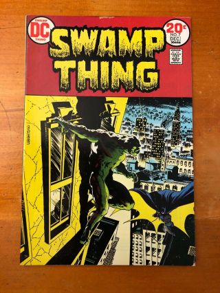 Swamp Thing 7 1st Meeting Between Batman And Swamp Thing Hit Tv Show Wow