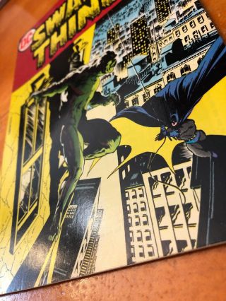 Swamp Thing 7 1st Meeting Between Batman And Swamp Thing Hit Tv Show Wow 6