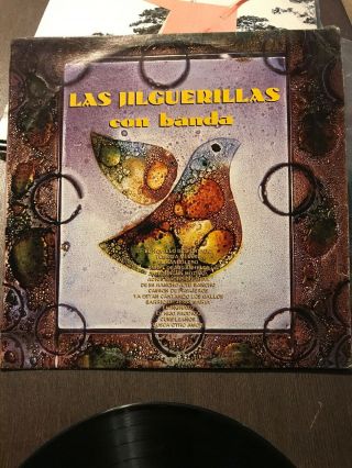 Las Jilguerillas Con Banda El Novillo Despuntado Lp Vinyl Record Vg,