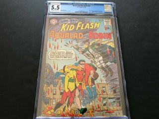 Brave And The Bold 54 1964 Cgc 5.  5 Teen Titans 1st Appearance 2014015012
