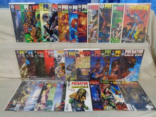 Predator Mega Set Judge Dredd,  Magnus,  Tarzan,  More 35 Comics (b 21625)