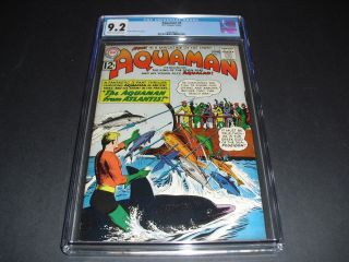 Aquaman 3 Cgc 9.  2 Nm Cond From 1962 Dc Comics Not Cbcs