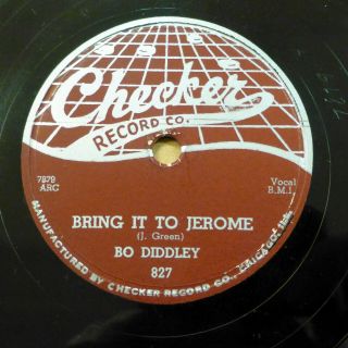 Bo Diddley R&r R&b 78 Bring It To Jerome Pretty Thing Minus Checker Rj 280