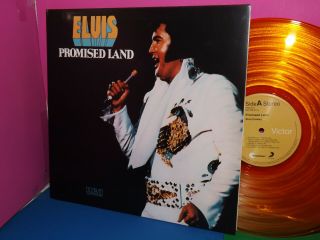 Elvis Presley:12 " Lp Promised Land " Gold " {vinyl M,  Cover Nm} 180 G Friday Music