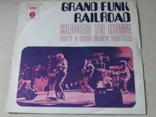 Grand Funk Closer To Home/sin 