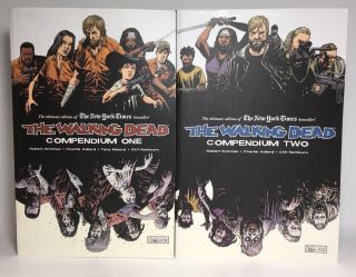 The Walking Dead Compendium One And Two (1 & 2) Graphic Novel / Comic Book