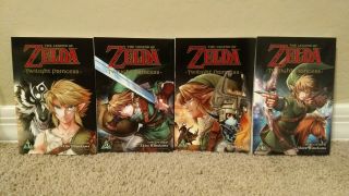 The Legend Of Zelda Twilight Princess (vol.  1 - 4) English Manga Graphic Novels