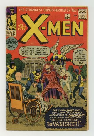 Uncanny X - Men (1st Series) 2 1963 Gd - 1.  8