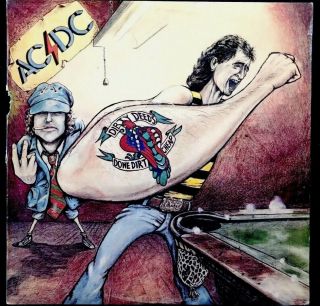 Ac/dc {dirty Deeds Done Dirt Cheap} Vinyl 1976 Album Aplp - 020 Aussie Release