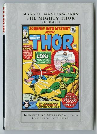 Marvel Masterworks 26 Nm,  9.  6 Hardcover Thor Vol.  2 2003 $49.  99 Cover