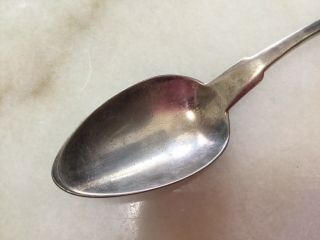 Hyde Goodrich Coin Silver Orleans Serving Spoon 8 3/4” 92 Grams 2