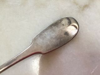 Hyde Goodrich Coin Silver Orleans Serving Spoon 8 3/4” 92 Grams 4