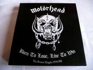 Motorhead Born To Lose,  Live To Win (bronze Singles 1978 - 1981) 7 X 7 " Box Set.
