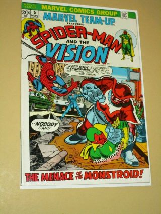 Marvel Team - Up 5 Spider - Man And The Vision Monstroid