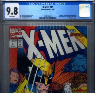 Primo: X - Men 11 Nm/mt 9.  8 Cgc Longshot Dazzler Mojo 1992 Marvel Movie Comics
