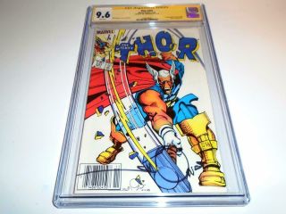 Thor 337 Canadian Edition 1st Beta Ray Bill Cgc 9.  6 Ss Signed By Walt Simonson