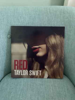 Red By Taylor Swift Vinyl Record (oct - 2012,  Big Machine Records)