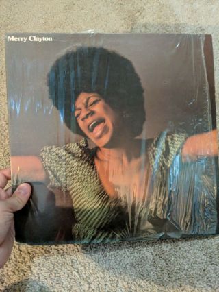Merry Clayton - S/t Rare Soul Funk Jazz Lp Ode Records In Shrink