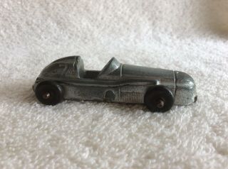 Midgetoy Midge Toy Vintage 3 " Race Car Indy Racer Silver 7 Die - Cast