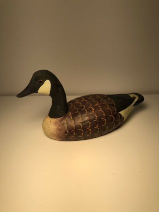 Vintage Hoffman Classic Canada Canadian Goose Decanter Wildlife Decoy Series