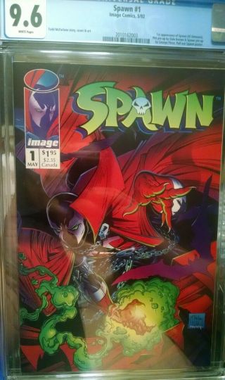 Spawn 1 Cgc 9.  6 (may 1992,  Image) Get For The Movie