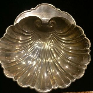 Antique Gorham Sterling Silver Sea Shell Nut Candy Bowl 445 Approximately 5”
