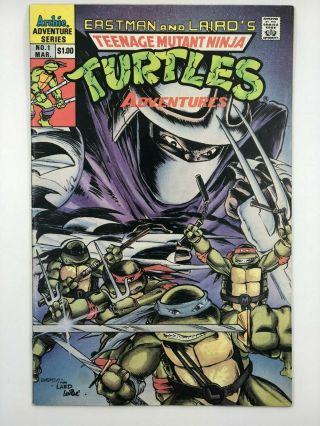 Teenage Mutant Ninja Turtles Adventures 1 (1989) Archie