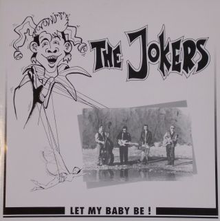 The Jokers - Let My Baby Be Black Vinyl Lp  Psychobilly From 1991