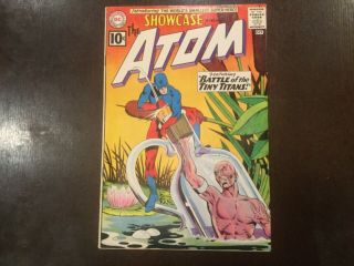 Showcase 34 1st Silver Age Atom Book
