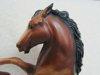 Vintage Breyer Horse Molding Co.  U.  S.  A.  Rearing Stallion Rex 185 2