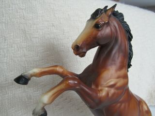 Vintage Breyer Horse Molding Co.  U.  S.  A.  Rearing Stallion Rex 185 3