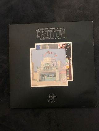 Led Zeppelin The Song Remains The Same Vinyl 2 Lp With Booklet 1976 Ss 2 - 201