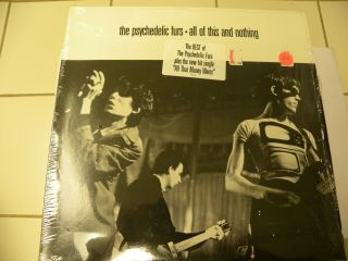Lp The Psychedelic Furs All Of This And Nothing Near With Shrink Wrap