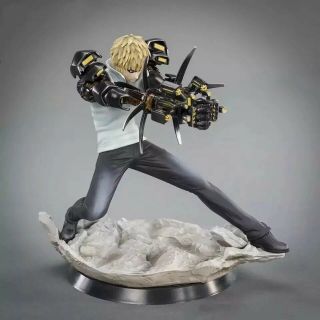 Anime One Punch Man Genos 1/10 Scale Pvc Figure Model Toy No Box 15cm