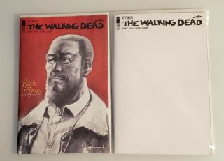 The Walking Dead 192 Special Commemorative Edition Variant Cover & Blank Cover.