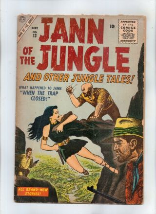 Jann Of The Jungle No 13 And Other Jungle Tales With Cliff Mason