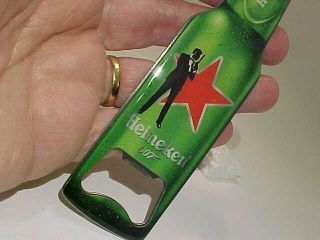 Heineken Brewery Beer Pilsener James Bond 007 Spectre Magnetic Opener Seald