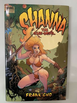Shanna The She - Devil Hardcover Hc Frank Cho Unread Premiere Edition