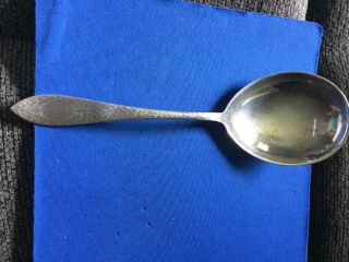 Vintage Is Co Sterling Silver 9” Large Serving Spoon No Monogram